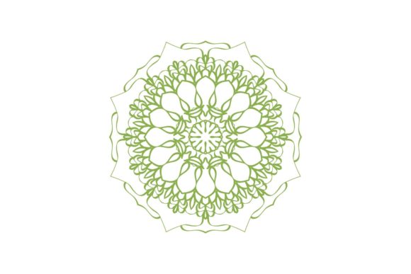 Arab Floral Mandala Design Illustration for Graphics and Illustrations