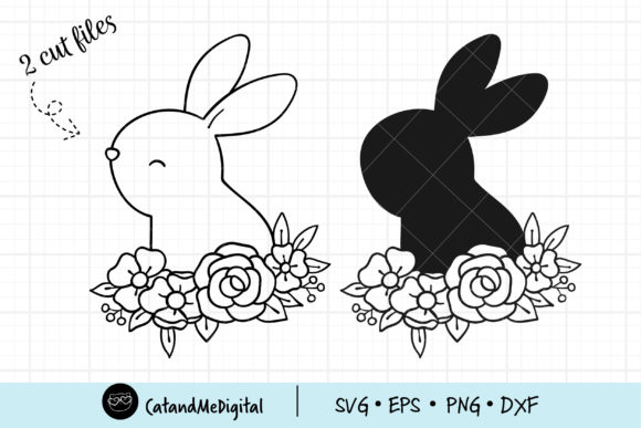 Floral Rabbit Svg: A Designer's Review of Graphics and Illustrations