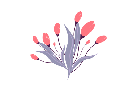 Floral Simple Collection Design: Graphics and Illustrations for Modern Publishing