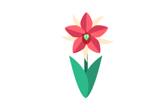 Flowers Floral Leaf Graphics for Modern Illustrations