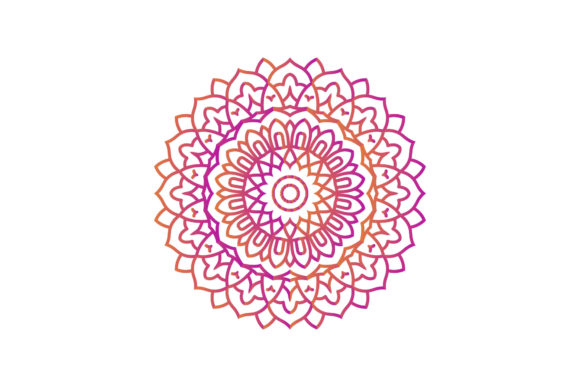 Mandala Arabic Floral Illustration for Blog and Web Design