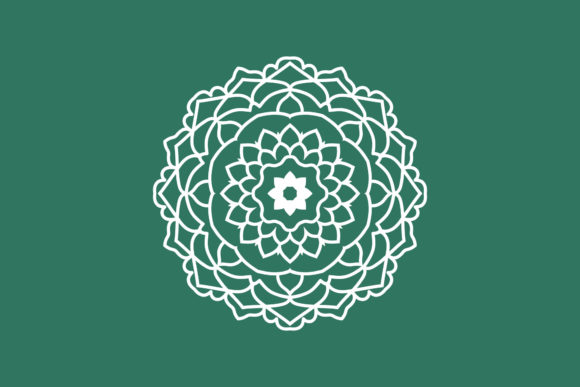 Mandala Beauty Henna Floral Meditation Graphics