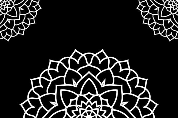 Mandala Floral Pattern Background Graphics