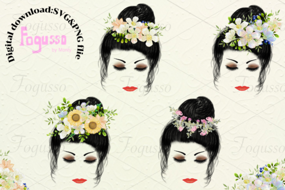 Messy Bunny with Floral Mini Set 1 Graphics and Illustrations Review