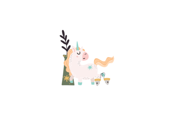 Unicorn Boho Christmas Glove Floral Svg: A Graphic Design Asset Review