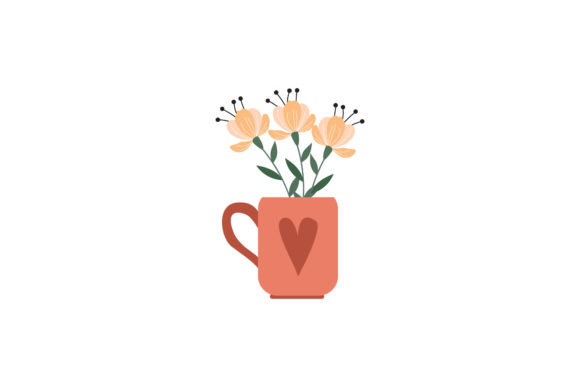 Vector Floral Nature Pot Spring: Graphics & Illustrations Review